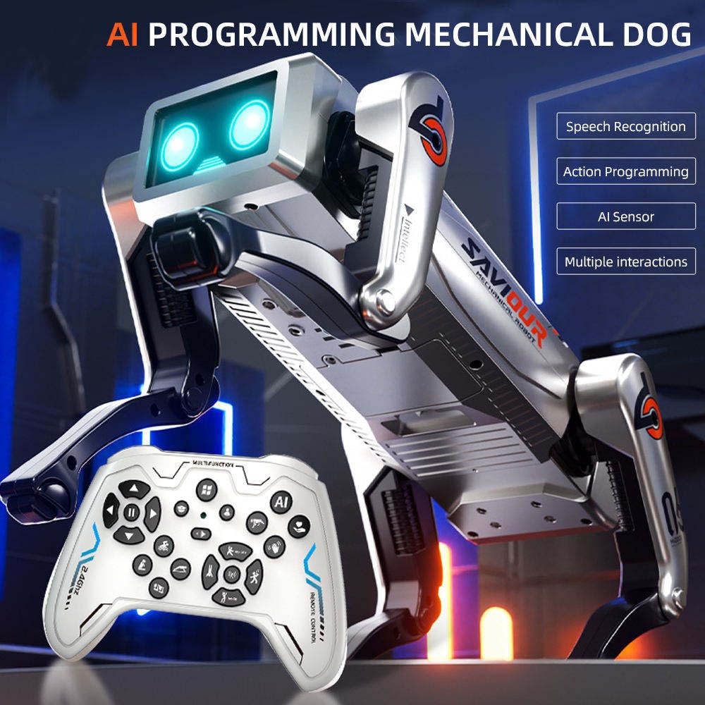 AI Smart Robot Dog RC Toy for Kids – Walking, Dancing, Talking