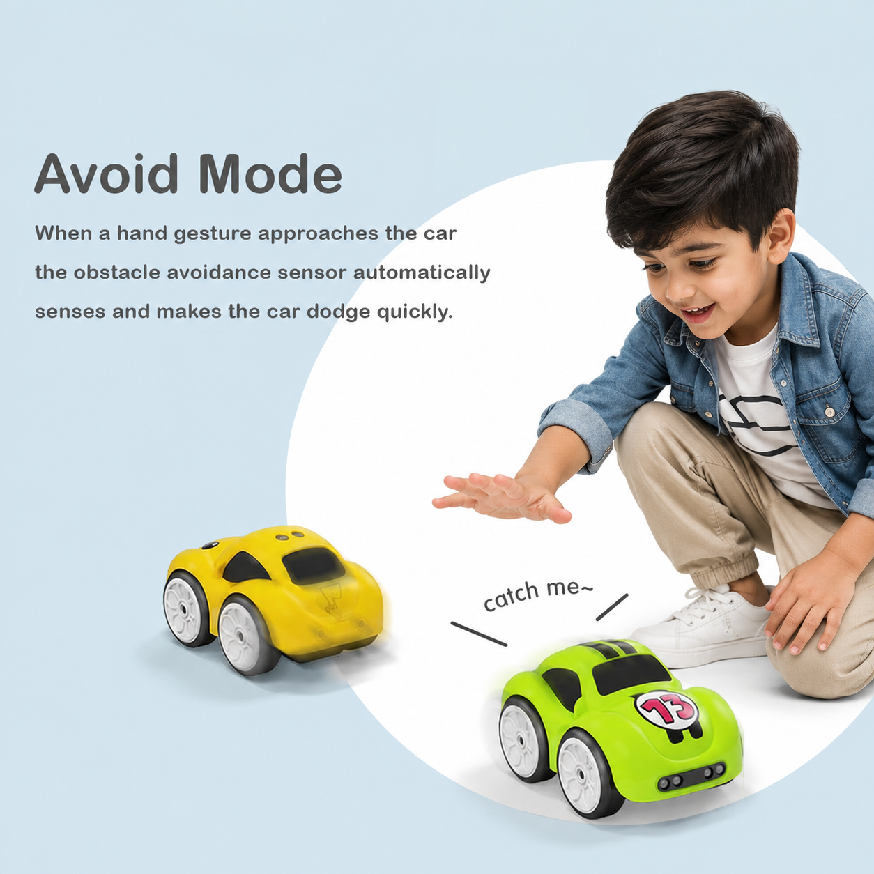 2.4G Smart Induction & Remote Control Mini Car