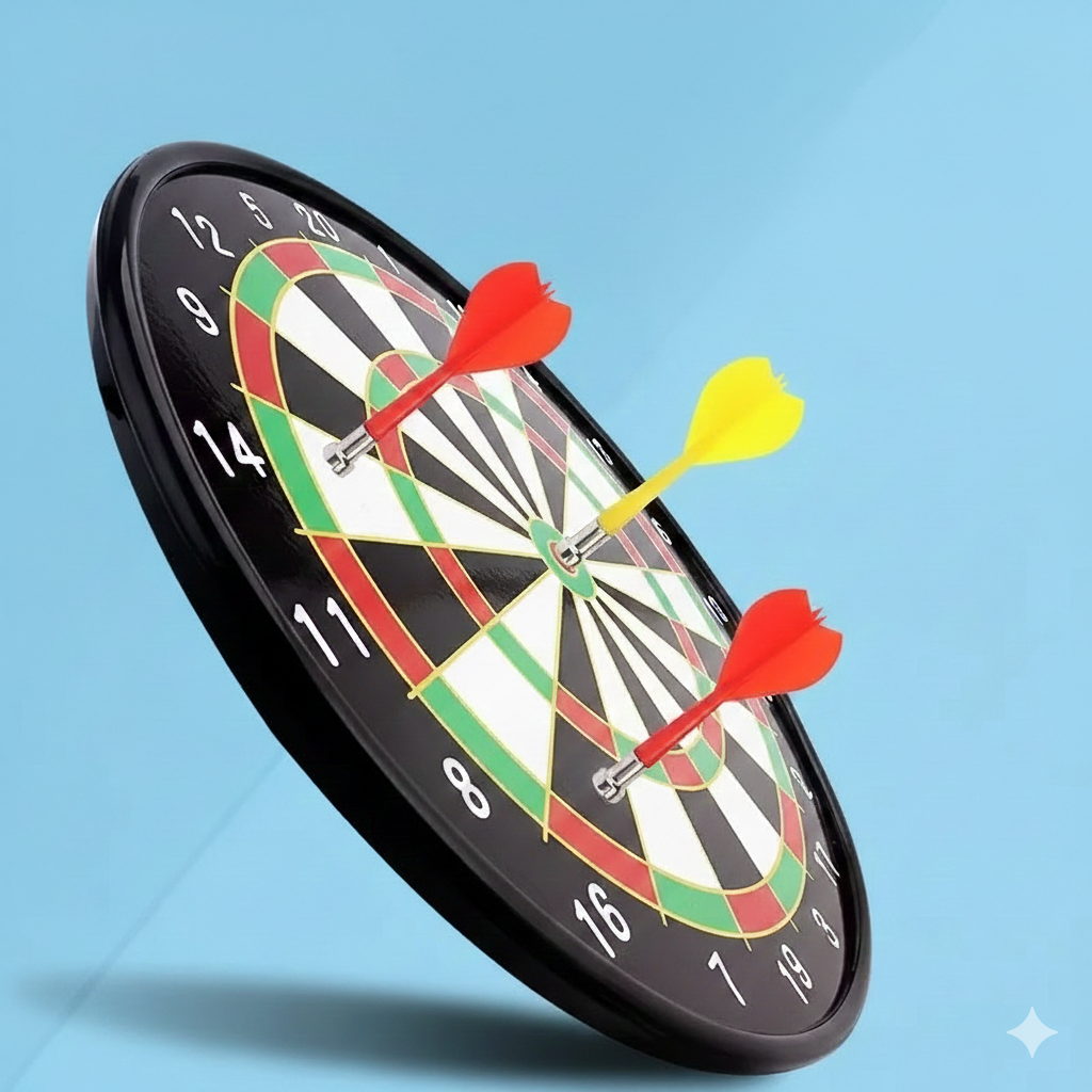 Magnetic Dartboard Game Set for Kids & Adults